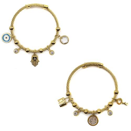 Bracciale rigido donna - bracciale, in
