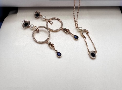 Set collana orecchini oro - set,