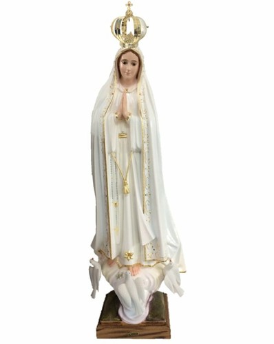 Statua madonna fatima in - madonna, di