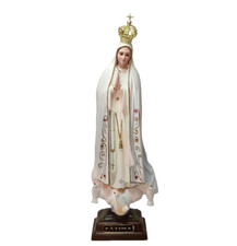 Statua Madonna di Fatima 30 cm