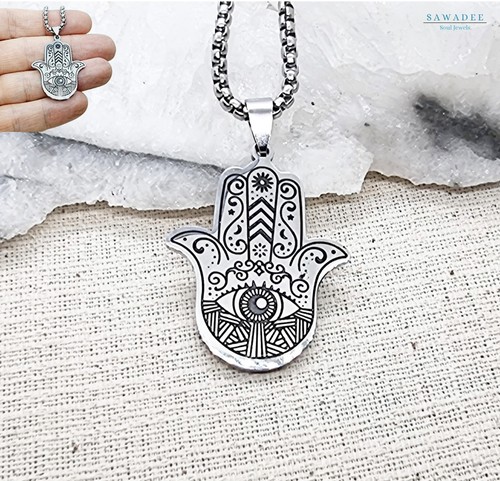 Collana mano fatima con - di,
