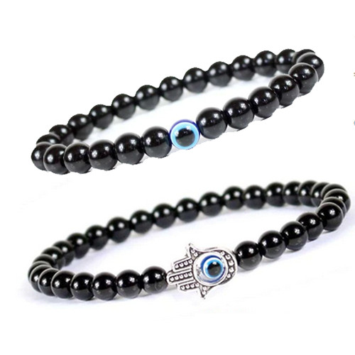 Bracciale pietra ossidiana