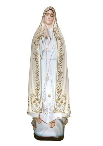 Statua madonna fatima 85 - di, cm.85